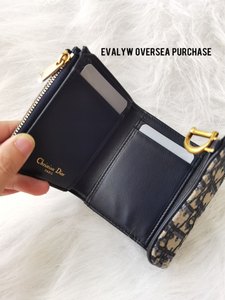 Saddle Lotus Wallet - Evalyw Oversea Purchase